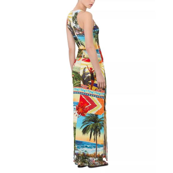 ALICE + OLIVIA Pania Print Sleeveless Maxi Dress - Picture 4 of 12